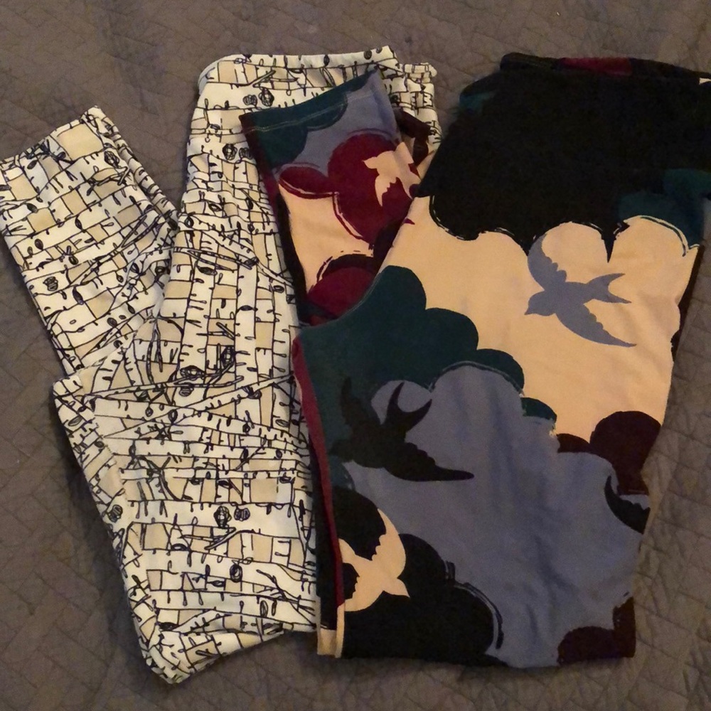 Lularoe leggings 2 pair